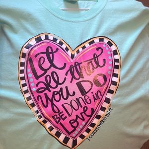 Love this shirt! And cute for Valentines or any day!